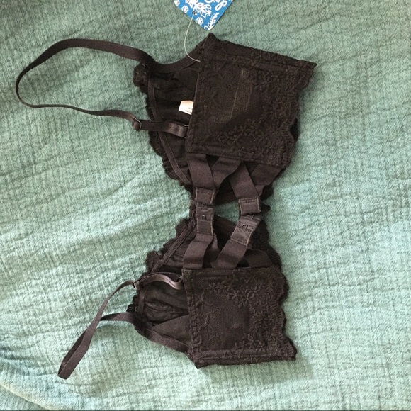 Free People NWT Daydreamer bra in onyx 32 D B 34 A - Picture 13 of 14